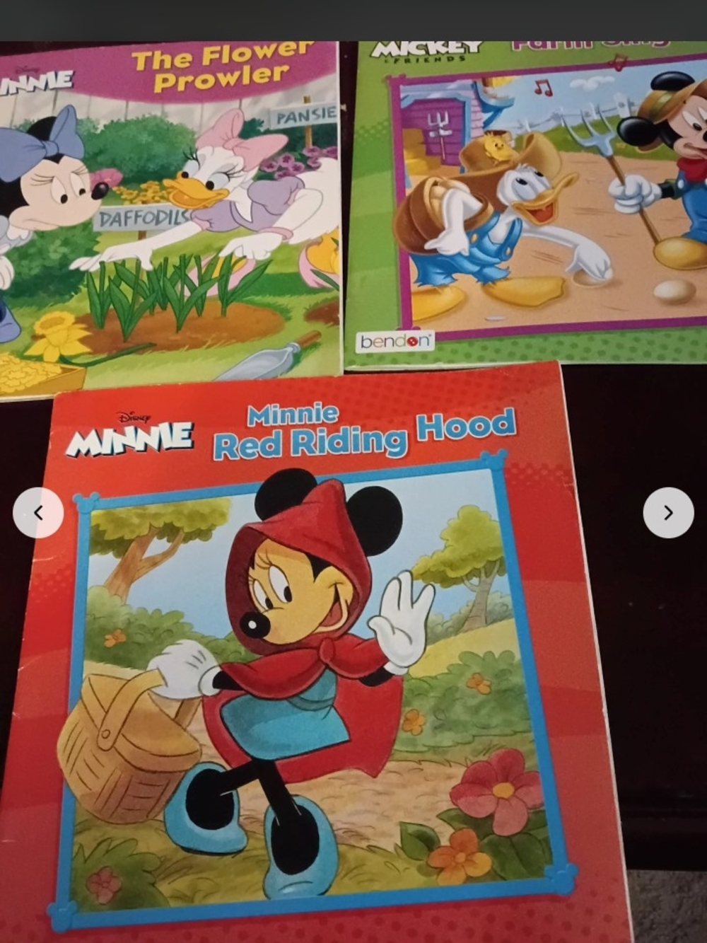 Disney Kids Paperback Books Lot Of 3 Mickey And Friends